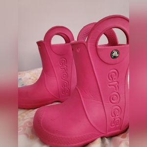 Crocs Toddler size 8